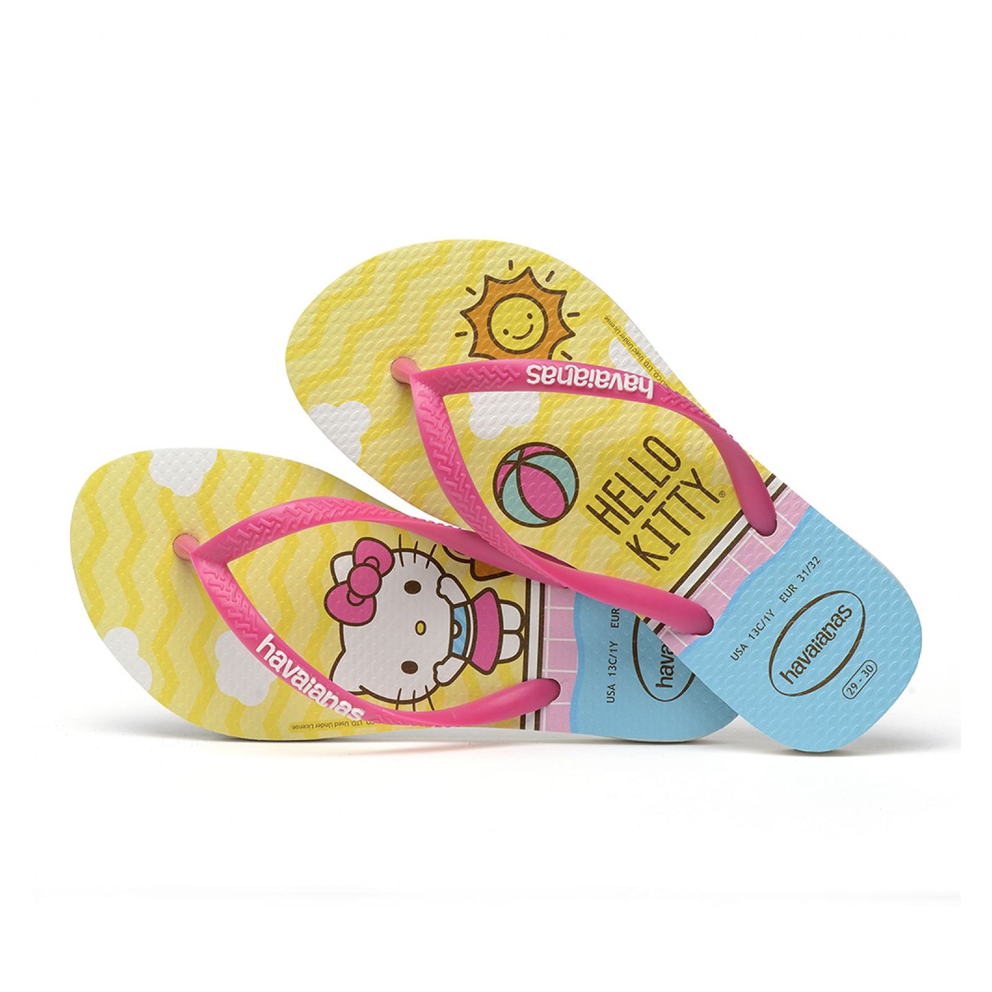 Sandalias Havaianas Kids Slim Hello Kitty 4145748